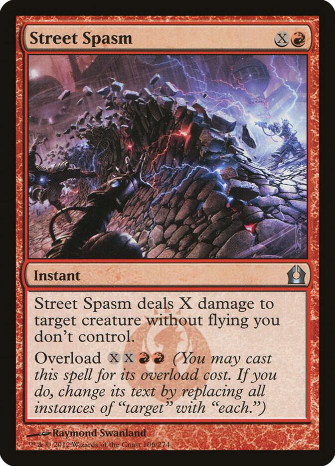Street Spasm 106 (Return to Ravnica)  - Foil | Good Games Adelaide SA