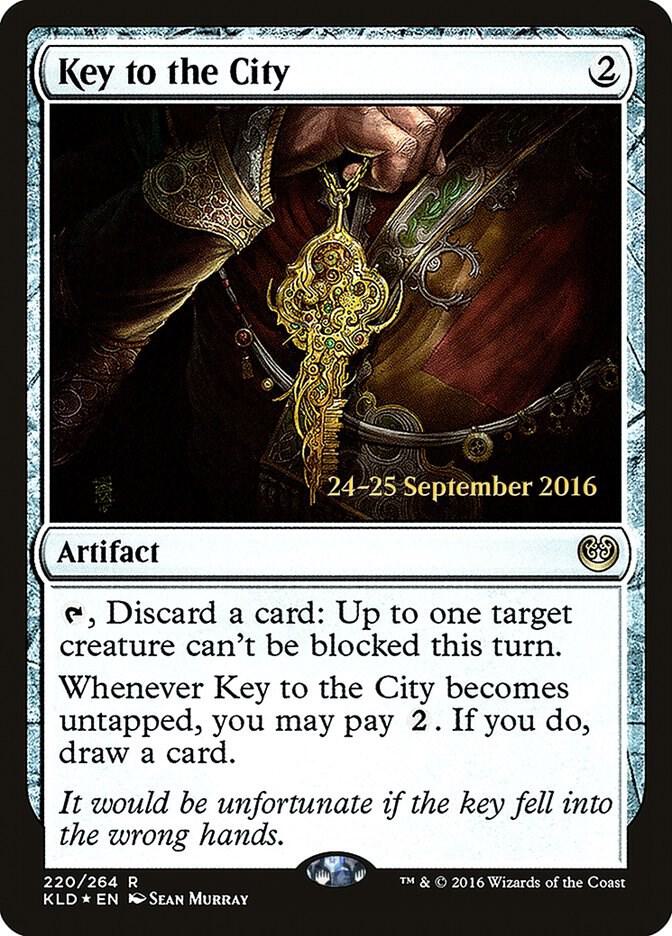 Key to the City 220 (Prerelease Cards)  - Foil | Good Games Adelaide SA
