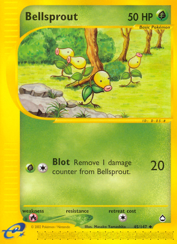 Bellsprout (45/147) [Aquapolis] | Good Games Adelaide SA