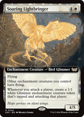 Soaring Lightbringer (Extended Art) [Duskmourn: House of Horror Commander] | Good Games Adelaide SA