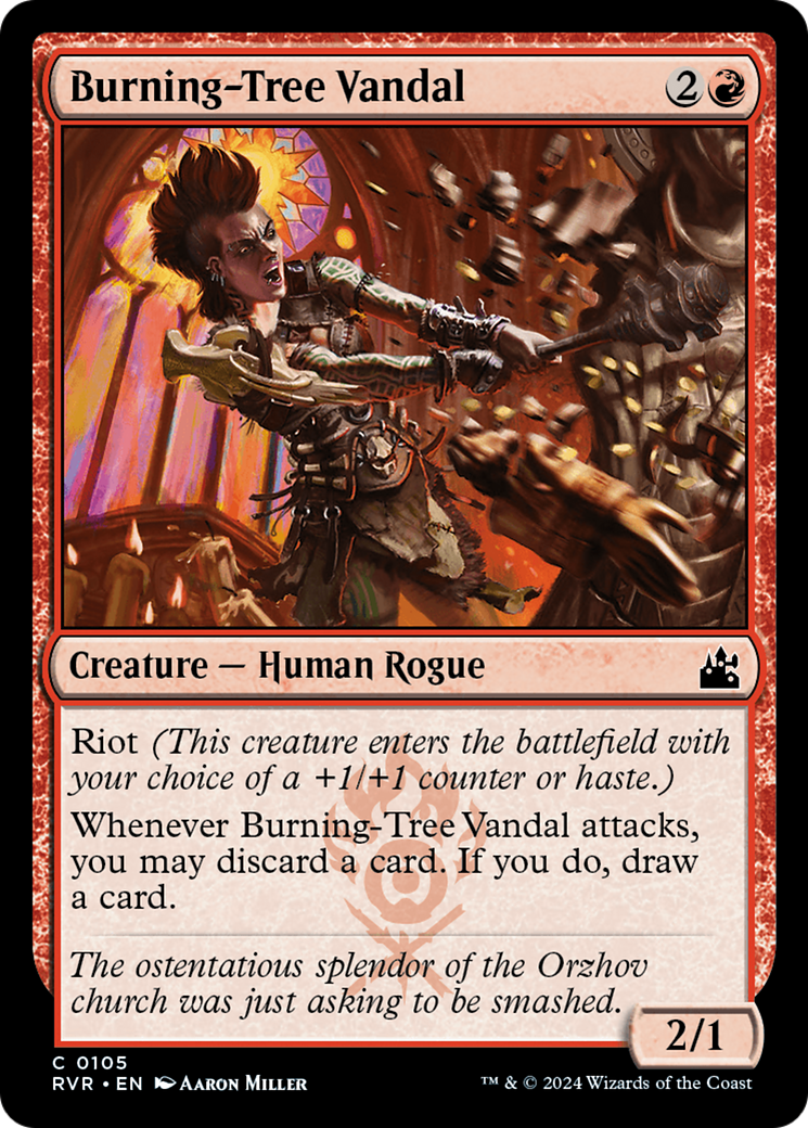 Burning-Tree Vandal [Ravnica Remastered] | Good Games Adelaide SA