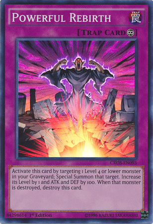 Powerful Rebirth [CROS-EN093] Super Rare | Good Games Adelaide SA