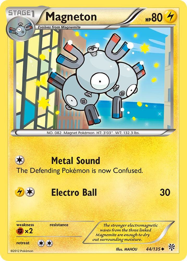 Magneton 44 44/135 (Plasma Storm)  - Reverse Holofoil | Good Games Adelaide SA