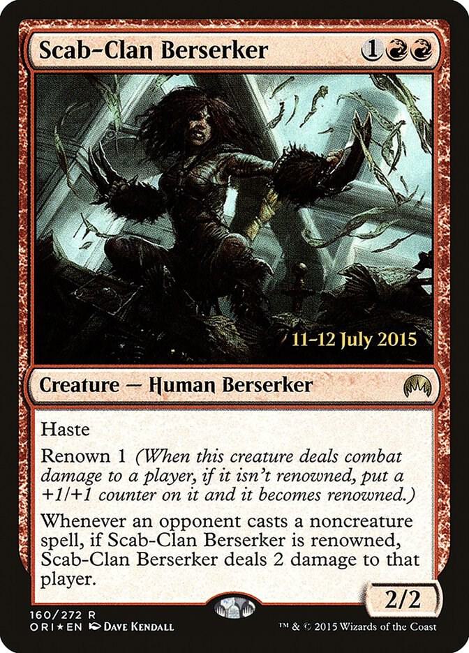 Scab Clan Berserker 160 (Prerelease Cards)  - Foil | Good Games Adelaide SA