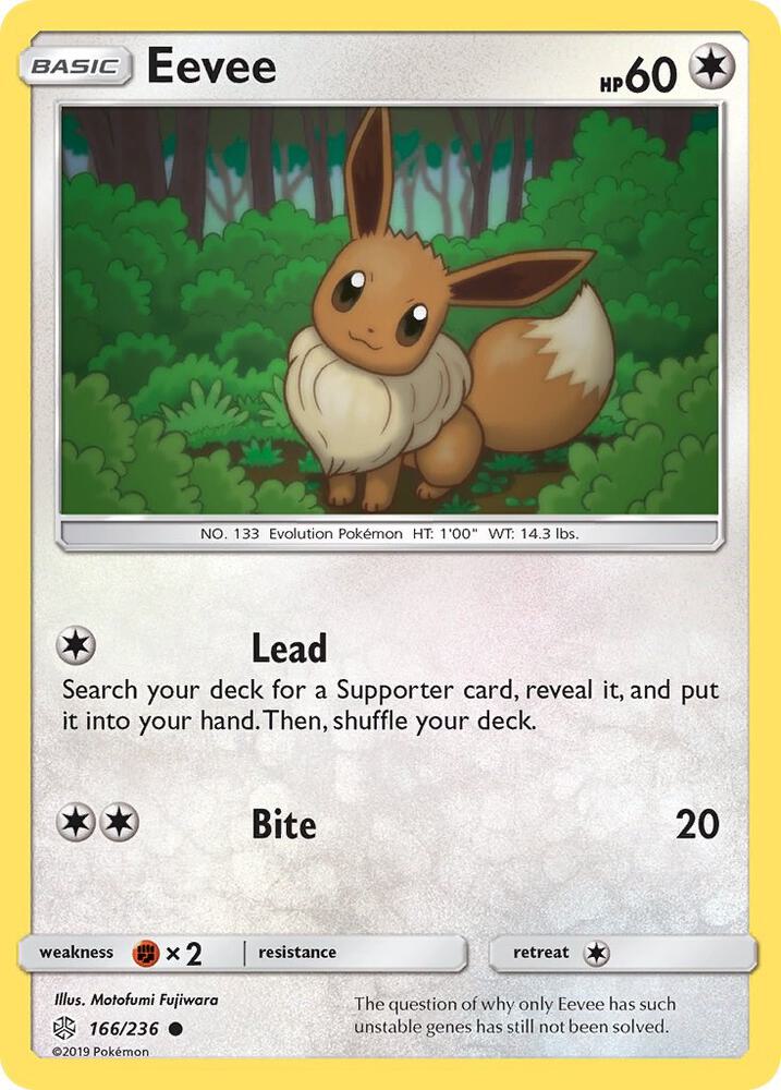 Eevee 166/236 (SM - Cosmic Eclipse)  | Good Games Adelaide SA