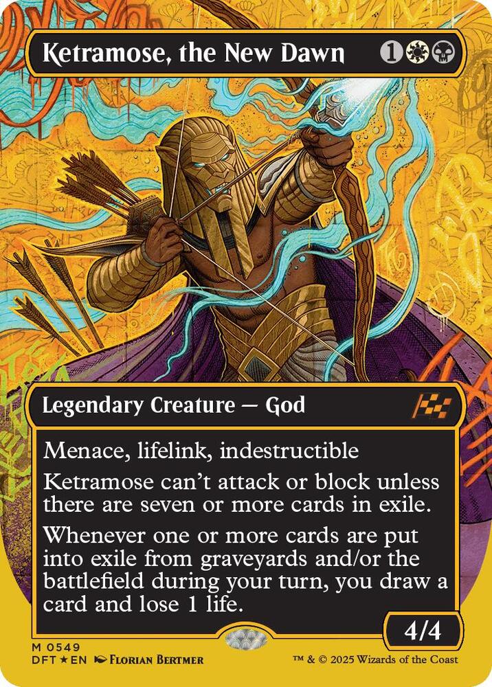 Ketramose, the New Dawn 549 (Aetherdrift)  - Foil | Good Games Adelaide SA