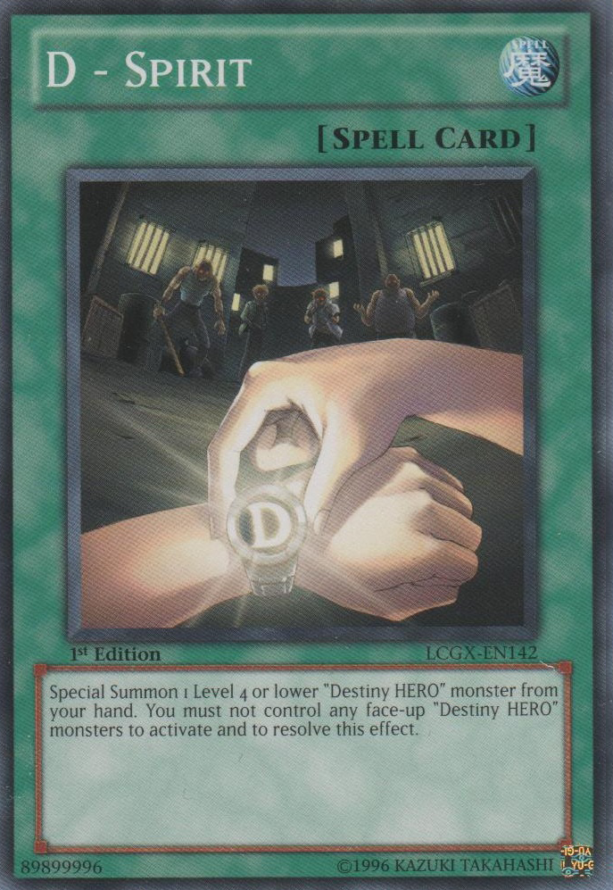 D - Spirit [LCGX-EN142] Common | Good Games Adelaide SA