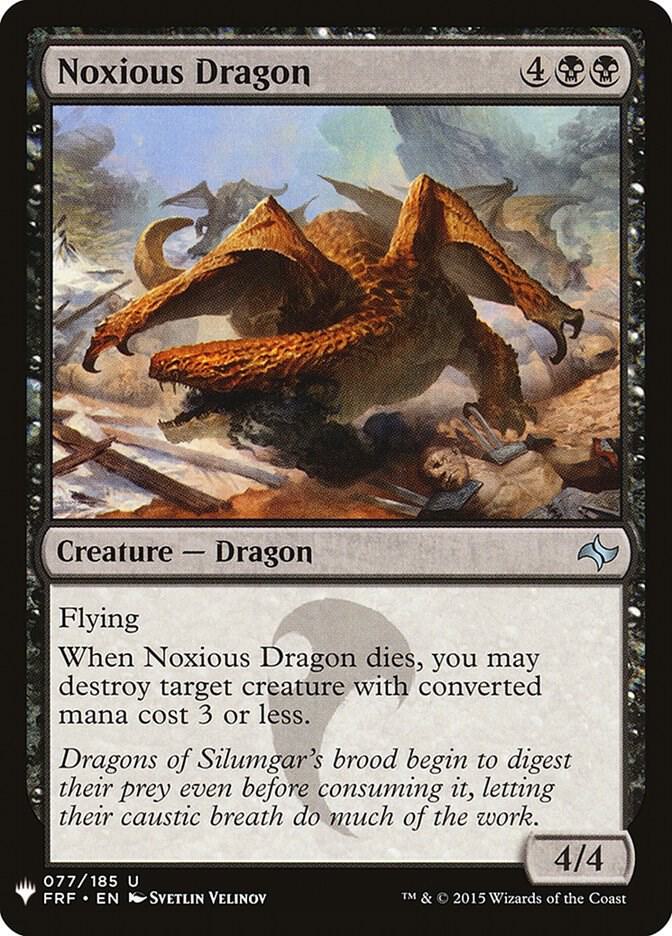 Noxious Dragon 77 (The List Reprints)  | Good Games Adelaide SA