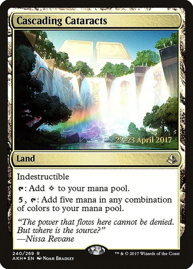 Cascading Cataracts 240 (Prerelease Cards)  - Foil | Good Games Adelaide SA