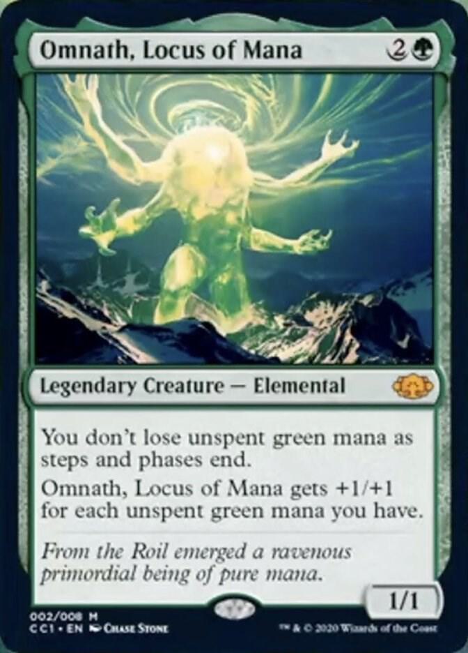 Omnath Locus of Mana 2 (Commander Collection: Green)  | Good Games Adelaide SA
