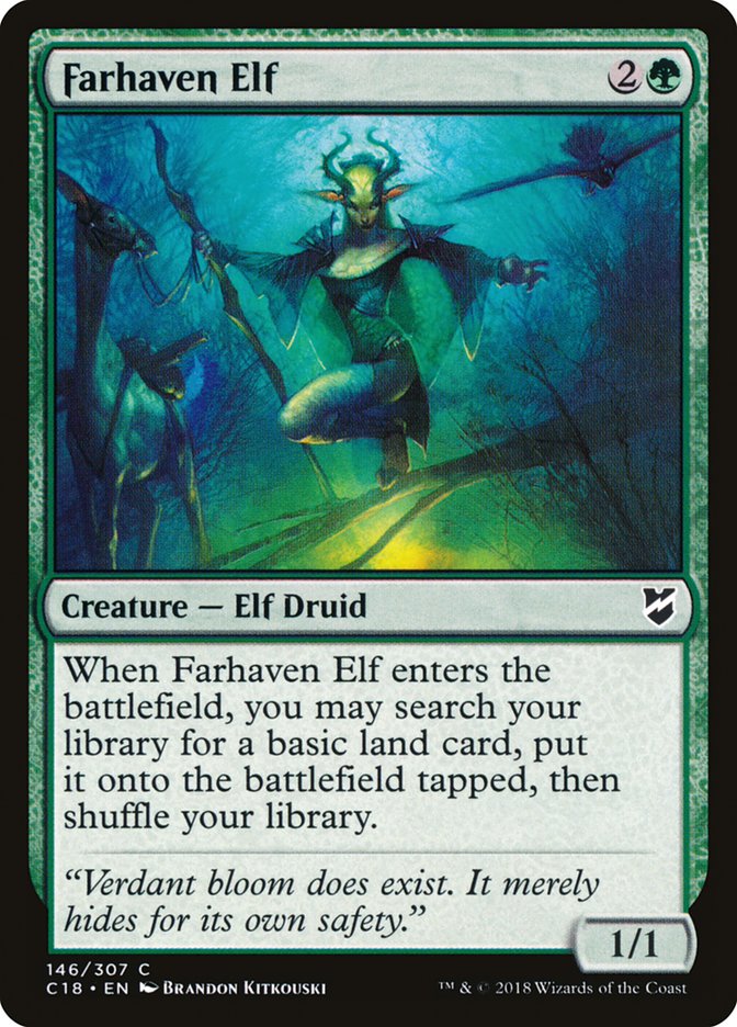 Farhaven Elf [Commander 2018] | Good Games Adelaide SA