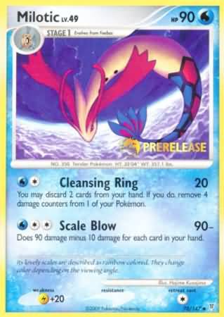 Milotic (70/147) (Prerelease Promo) [Nintendo: Black Star Promos] | Good Games Adelaide SA
