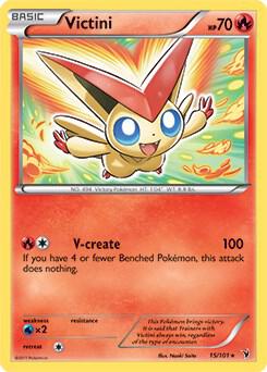 Victini 15 101 BW Noble Victories 015/101 (Deck Exclusives)  | Good Games Adelaide SA