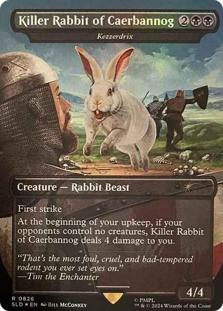 Killer Rabbit of Caerbannog Kezzerdrix 826 (Secret Lair Drop Series)  | Good Games Adelaide SA