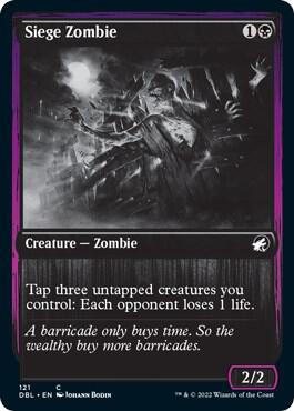 Siege Zombie 121 (Innistrad: Double Feature)  | Good Games Adelaide SA
