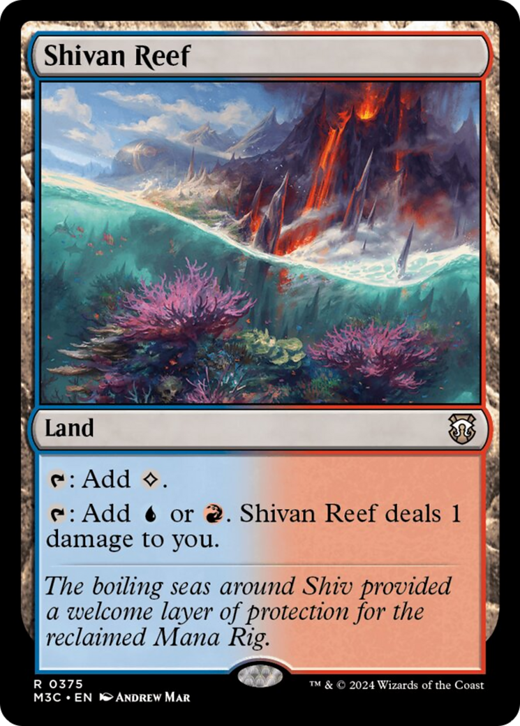 Shivan Reef [Modern Horizons 3 Commander] | Good Games Adelaide SA