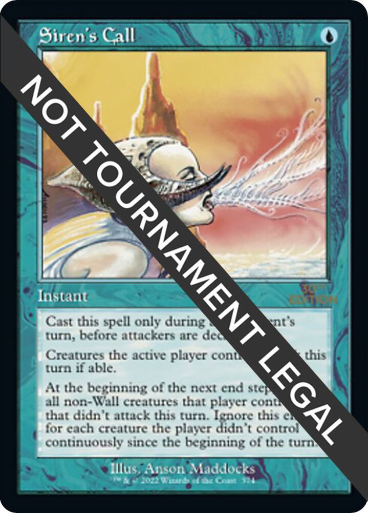 Sirens Call Retro Frame 374/594 (30th Anniversary Edition)  | Good Games Adelaide SA