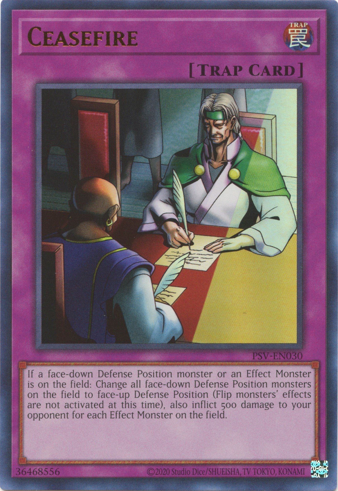 Ceasefire (25th Anniversary) [PSV-EN030] Ultra Rare | Good Games Adelaide SA