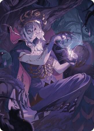 Necropotence Art Card 80 (Art Series: Wilds of Eldraine)  | Good Games Adelaide SA