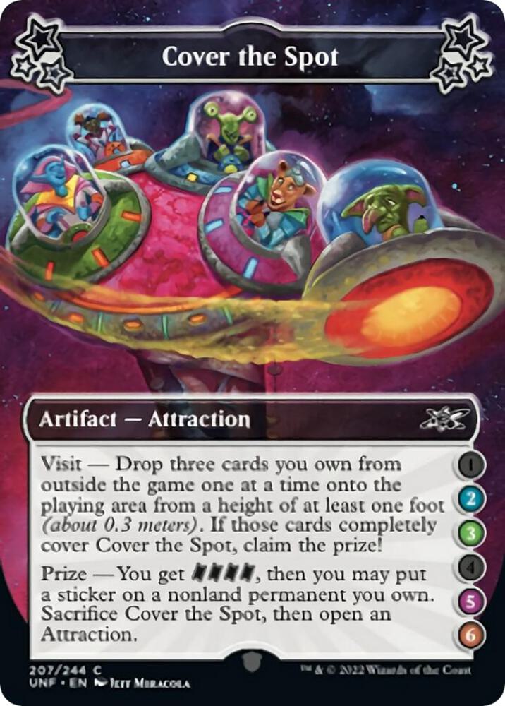Cover the Spot 2 3 5 6 207 (Unfinity)  - Foil | Good Games Adelaide SA