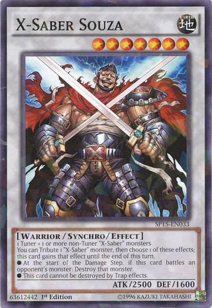 X-Saber Souza [SP15-EN033] Shatterfoil Rare | Good Games Adelaide SA