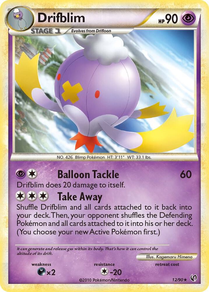 Drifblim 12/90 (Undaunted)  - Reverse Holofoil | Good Games Adelaide SA