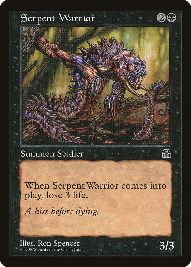 Serpent Warrior  (Stronghold)  | Good Games Adelaide SA