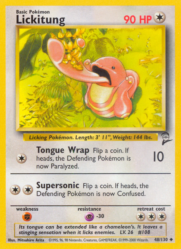 Lickitung (48/130) [Base Set 2] | Good Games Adelaide SA