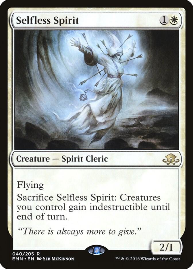 Selfless Spirit 40 (Eldritch Moon)  - Foil | Good Games Adelaide SA