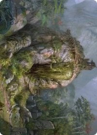 Gnottvold Slumbermound Art Card [Kaldheim: Art Series] | Good Games Adelaide SA