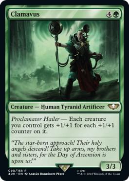 Clamavus Surge Foil 90 (Universes Beyond: Warhammer 40,000)  - Foil | Good Games Adelaide SA