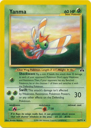 Yanma (36/75) [Neo Discovery Unlimited] | Good Games Adelaide SA