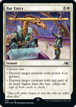 Bar Entry Galaxy Foil 290 (Unfinity)  - Foil | Good Games Adelaide SA