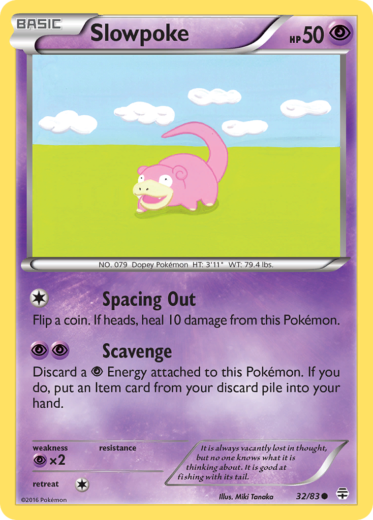 Slowpoke (32/83) [XY: Generations] | Good Games Adelaide SA