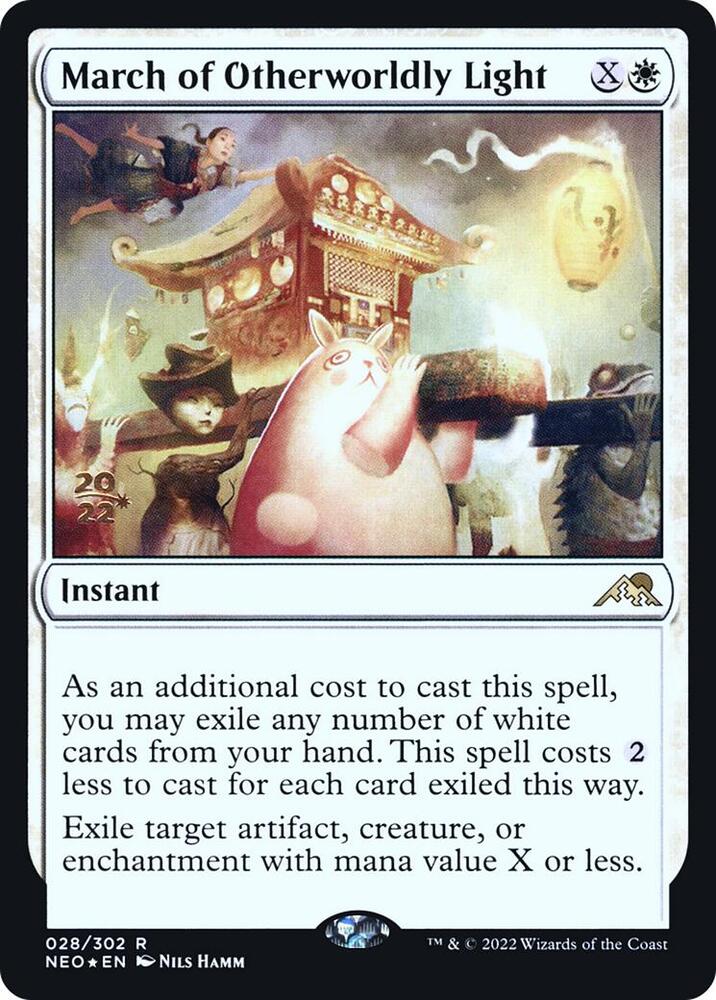 March of Otherworldly Light 28 (Prerelease Cards)  - Foil | Good Games Adelaide SA