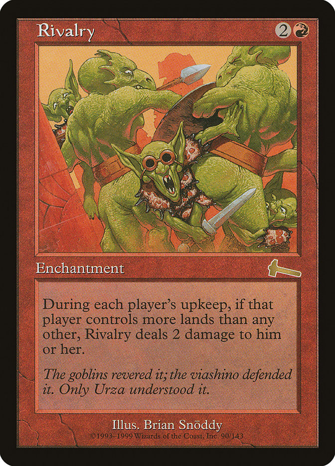 Rivalry 90 (Urza's Legacy)  | Good Games Adelaide SA