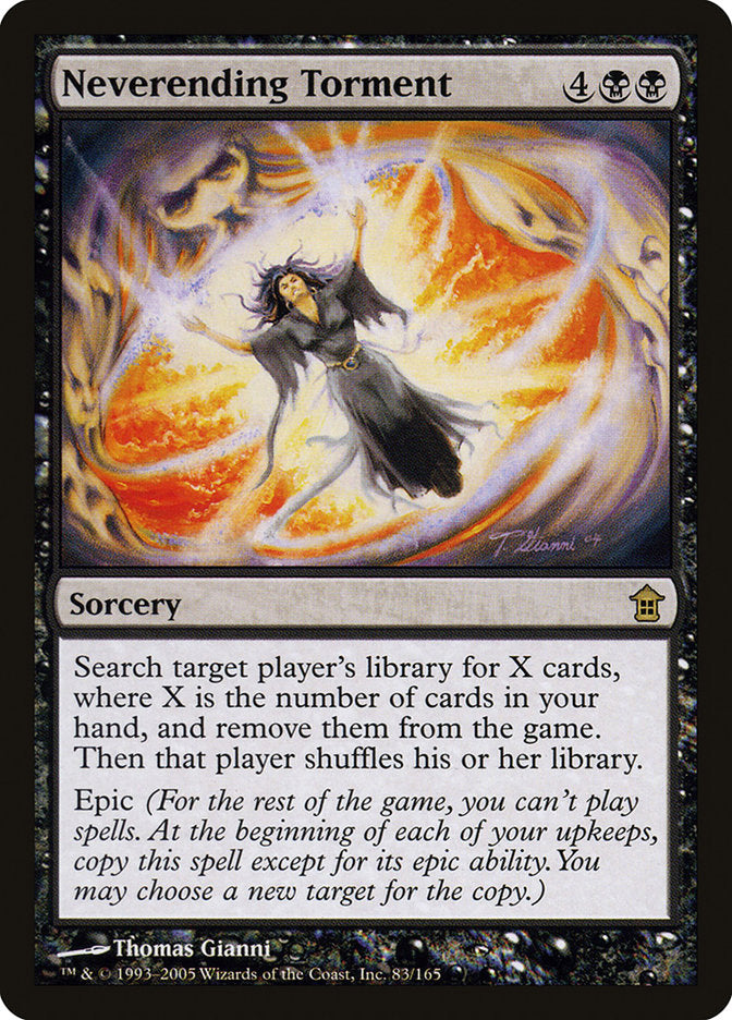 Neverending Torment 83 (Saviors of Kamigawa)  - Foil | Good Games Adelaide SA