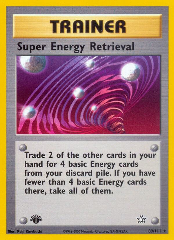 Super Energy Retrieval 089/111 (Neo Genesis)  - 1st Edition | Good Games Adelaide SA