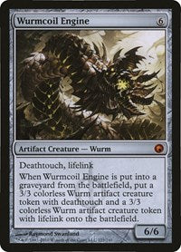 Wurmcoil Engine (Scars of Mirrodin) [Oversize Cards] | Good Games Adelaide SA