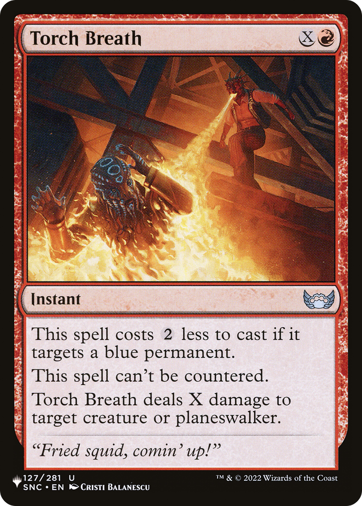 Torch Breath [The List Reprints] | Good Games Adelaide SA