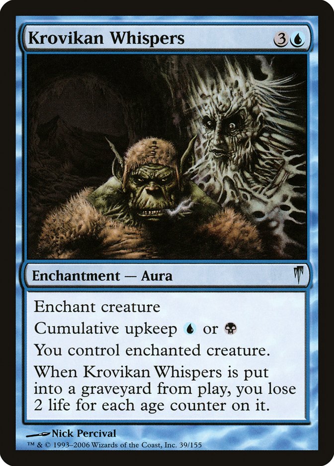Krovikan Whispers 39 (Coldsnap)  - Foil | Good Games Adelaide SA