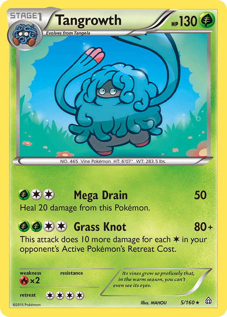 Tangrowth (5/160) [XY: Primal Clash] | Good Games Adelaide SA