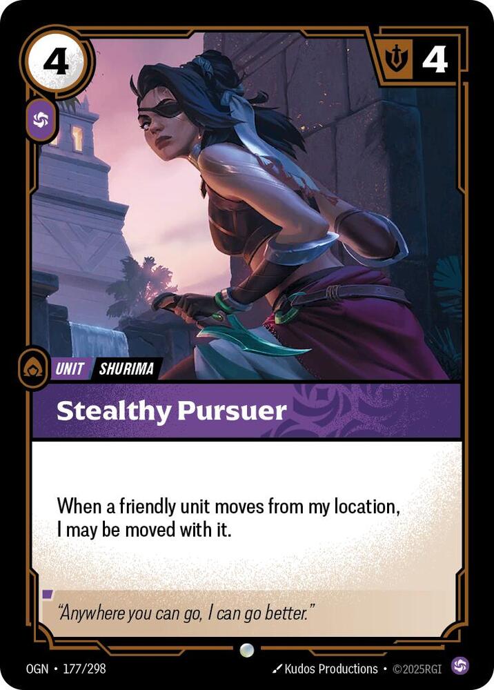 Stealthy Pursuer 177/298 (Origins)  | Good Games Adelaide SA