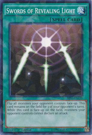 Swords of Revealing Light [BP03-EN133] Shatterfoil Rare | Good Games Adelaide SA