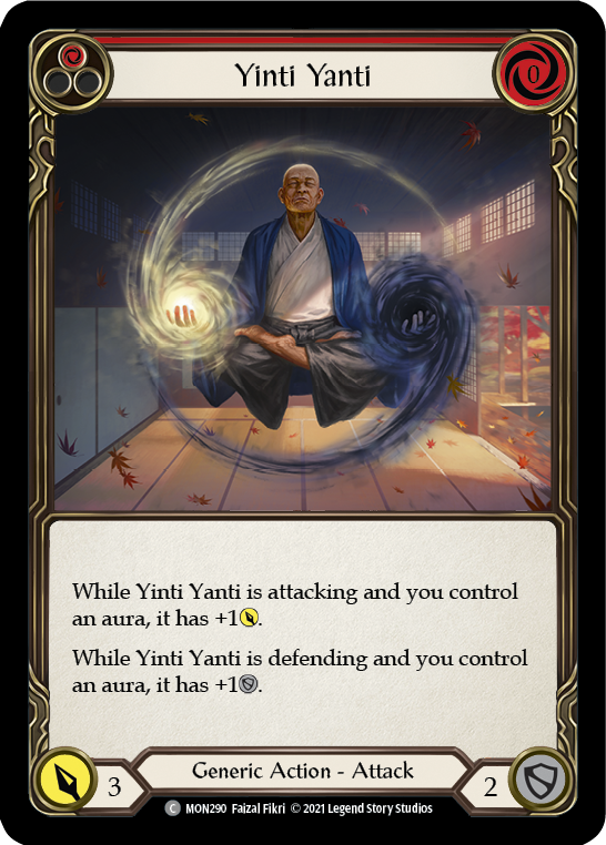 Yinti Yanti (Red) [MON290-RF] 1st Edition Rainbow Foil | Good Games Adelaide SA