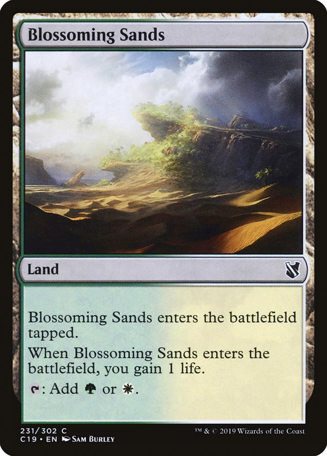 Blossoming Sands [Commander 2019] | Good Games Adelaide SA