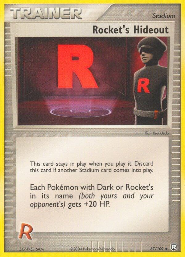 Rockets Hideout 87/109 (Team Rocket Returns)  | Good Games Adelaide SA