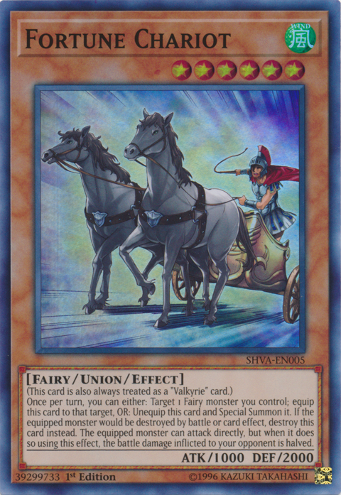 Fortune Chariot [SHVA-EN005] Super Rare | Good Games Adelaide SA