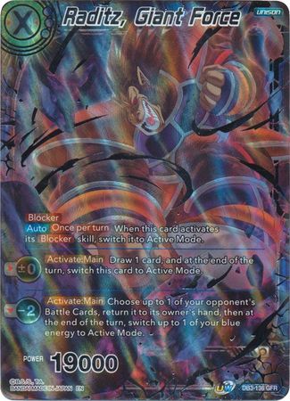 Raditz, Giant Force [DB3-136] | Good Games Adelaide SA