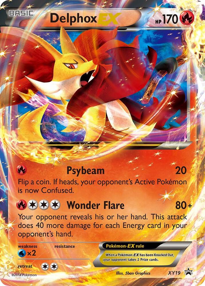 Delphox EX XY19 (XY Promos)  - Holofoil | Good Games Adelaide SA